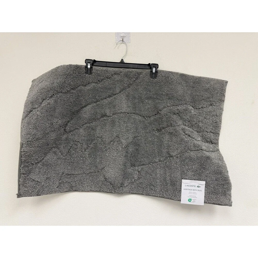 Lacoste Home Heritage Anti-Microbial Bath Rug 20